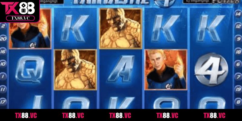 Tính năng nổi bật trong Nổ hũ Fantastic Four 4